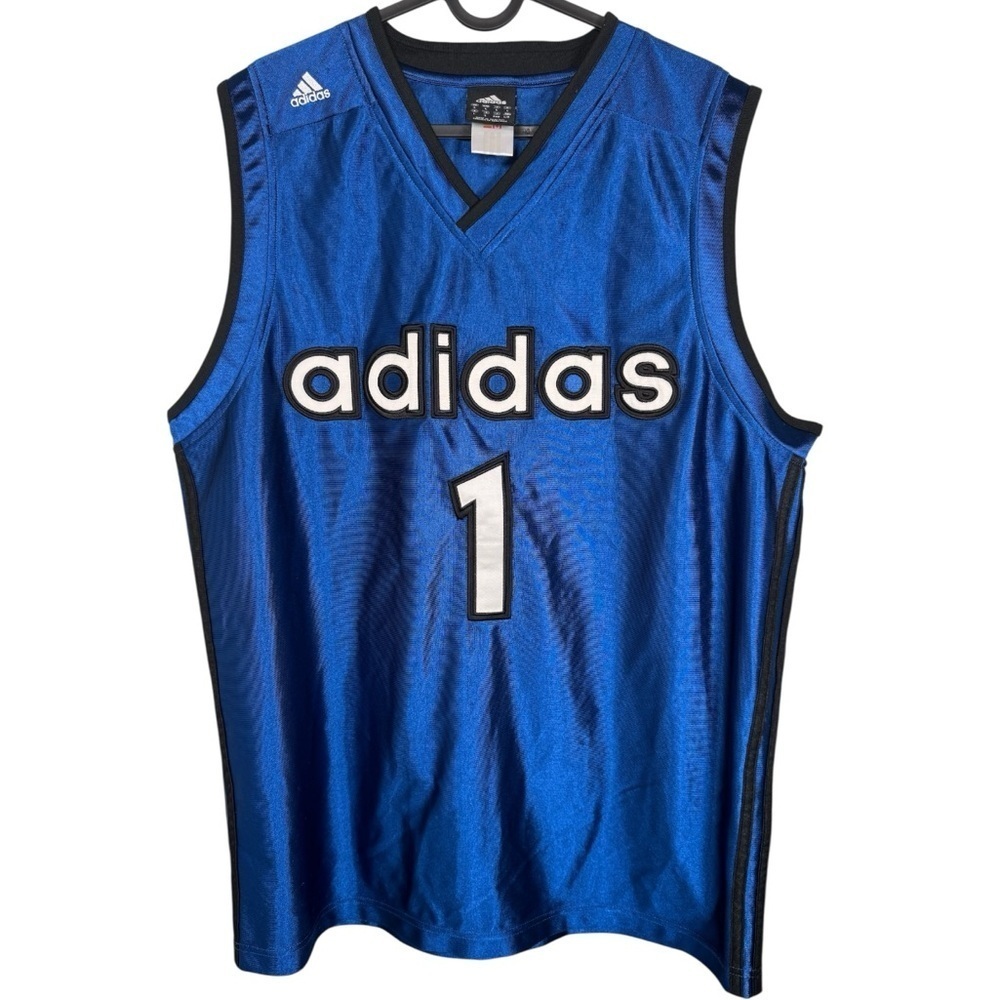 🔥 Vintage Unisex Adidas Blue Blokecore Tank 🔥